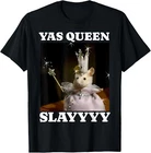 Princess Rat Meme Yas Queen Slay Funny Meme T-Shirt Gift for Dad, Mom, Daughter,