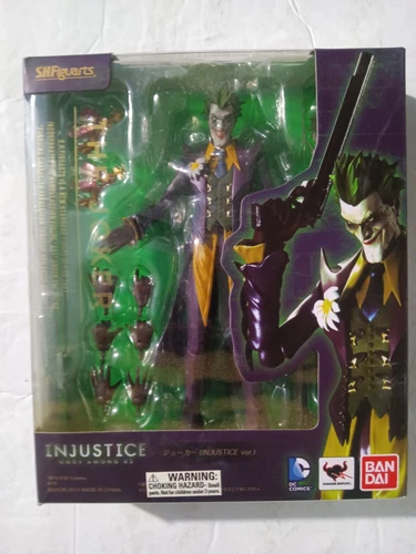 Figura de acción Joker Injustice Gods Among Us. S.H.Figuarts SELLADO