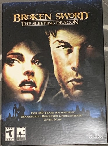 Broken Sword Sleeping Dragon PC XP Conspiracy To Harness Ancient Power