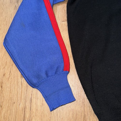 Mens Meister Sweater Ski Striped Apres Ski Wool Acrylic vintage 70s 80s Gaper XL - Picture 10 of 14