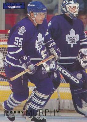 1995-96 Skybox Impact #163 LARRY MURPHY - Toronto Maple Leafs
