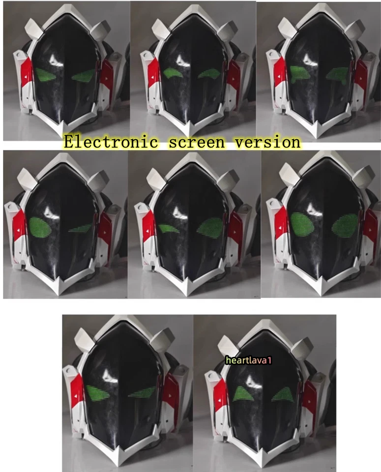 Game Zenless Zone Zero Billy Cosplay Helmet Wearable Game Light Mask Helmet - Image 2 of 4