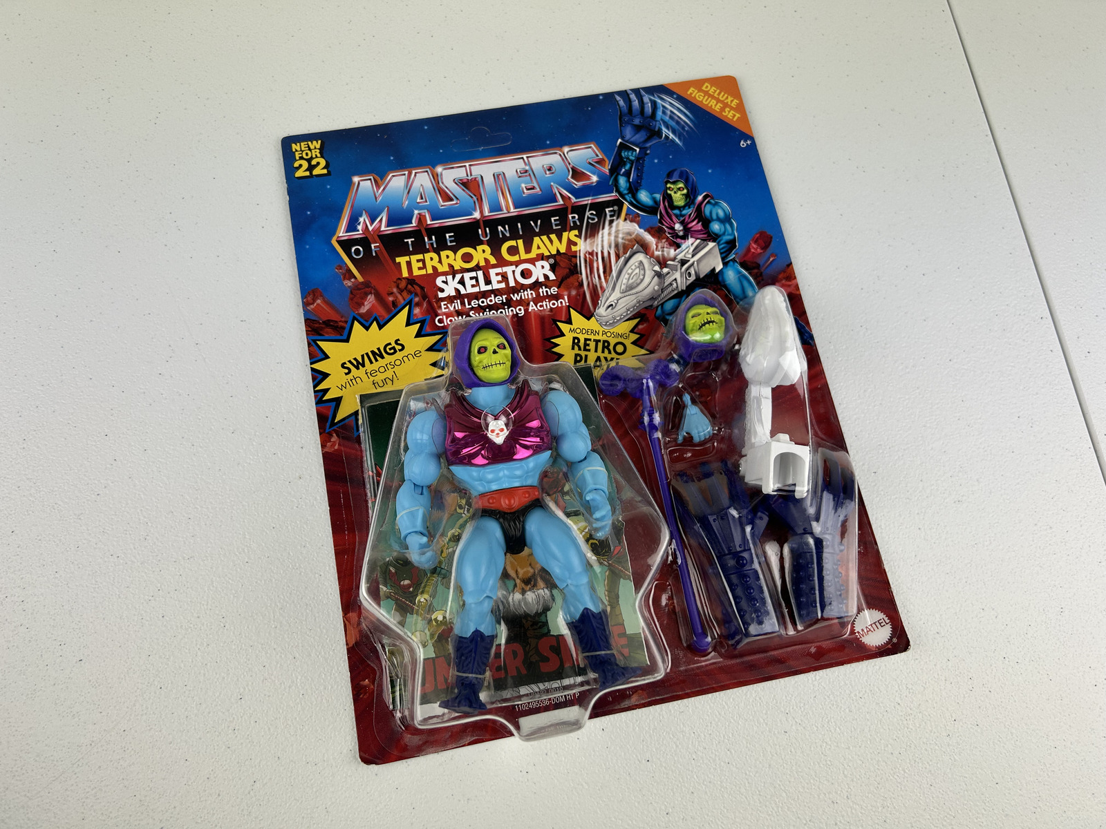 TERROR CLAWS SKELETOR MOTU Deluxe Action Figure Set Masters of the Universe 2022