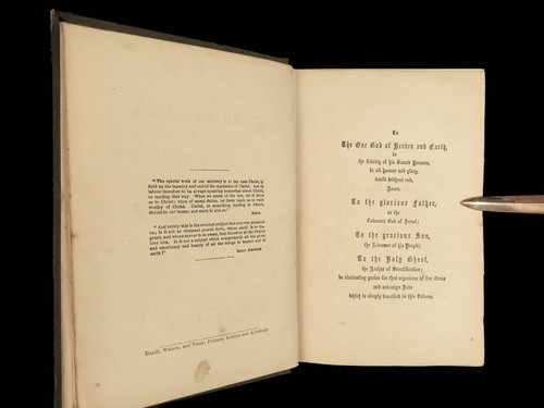1882 Charles SPURGEON Saint and His Saviour Baptist Puritan Bible Devotional - Picture 5 of 19