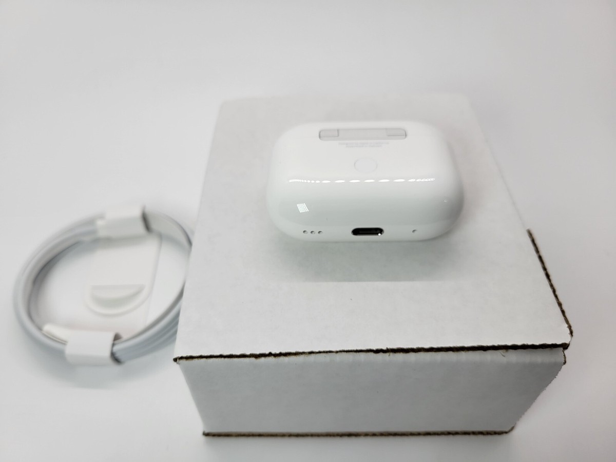 Apple AirPods Pro 2nd Generation 2023 A2968 Magsafe USB-C Apple AirPods Pro 2nd Generation 2023 A2968 Magsafe USB-C