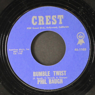 Phil Baugh: Bumble Twist / Moon Magic Crest 7'' Single 45 U/min