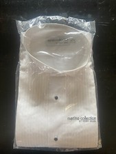 Martino Collection Tuxedo Shirt By Henry Segal Size L 35-37 Sealed Wedding Prom