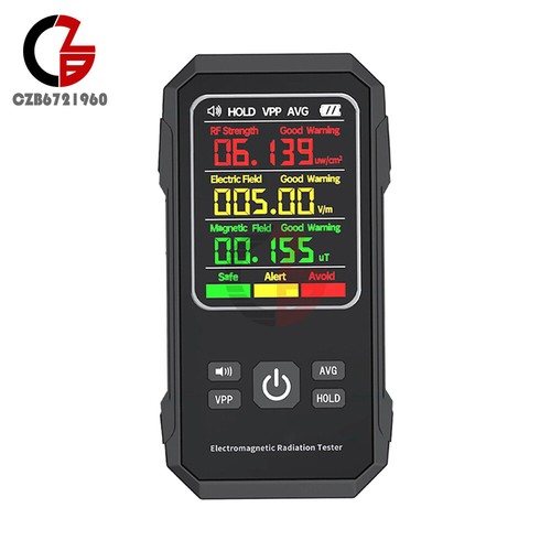Digital EMF Meter Electromagnetic Field Radiation Detector RF Strength Detection - Picture 17 of 21