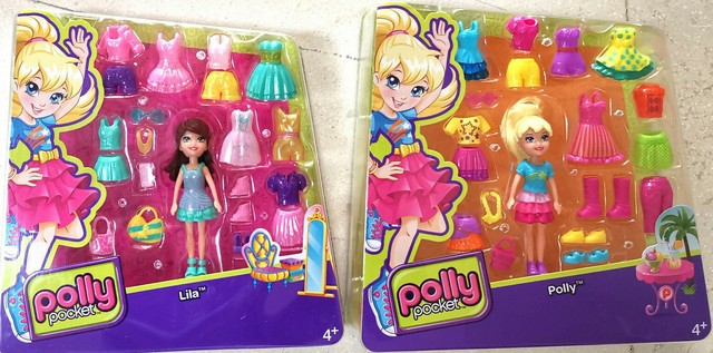 polly pocket lila fashion collection