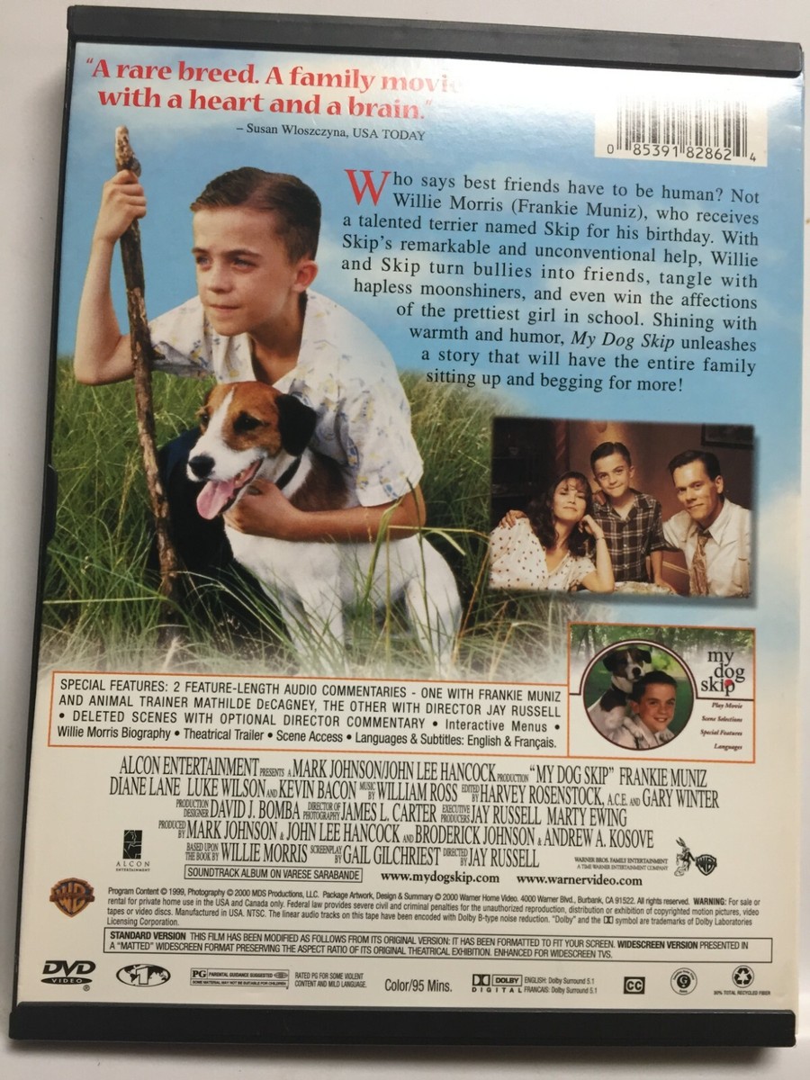 My Dog Skip (DVD,2000,Widescreen) w/Original Snapcase!! Kevin