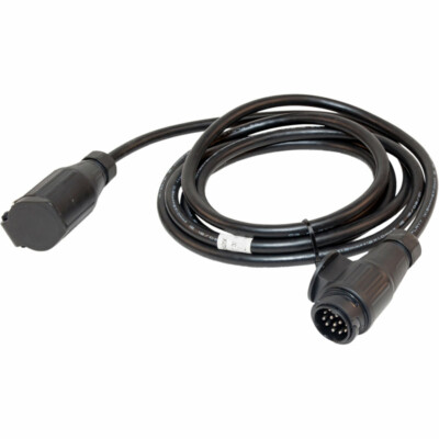 Verlängerungskabel, 13-Pol, Länge 3500 mm,  13-Pol Stecker, 13-Pol Kupplungsdose