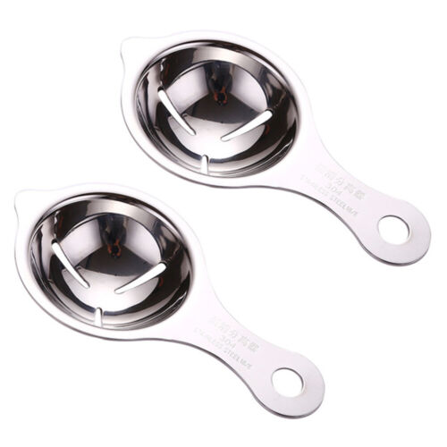 2 Pcs Stainless Steel Kitchen Gadgets Egg Baking Tool Egg Cooking Tool