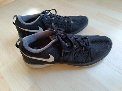 Nike Flyknit Lunar 2, Damen o. Herren Laufschuh, Gr. EUR 44.5 (US 10.5), Schwarz