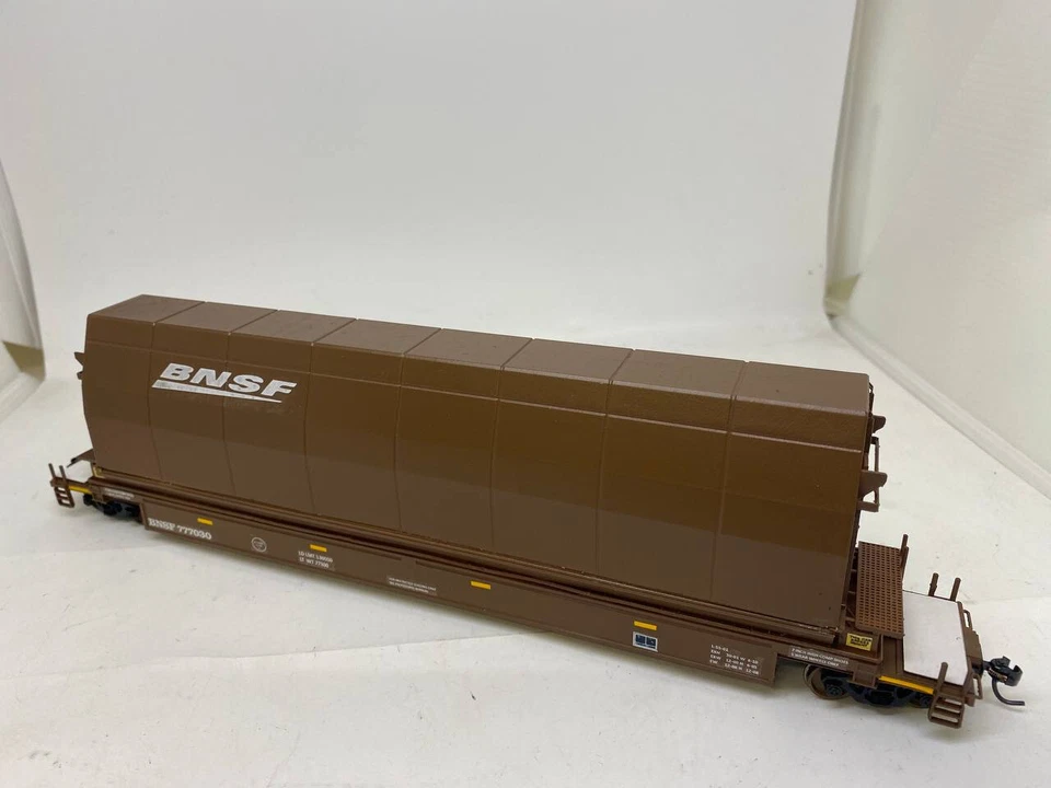 HO Scale Boeing 777 Skybox Well Car BNSF or TBCX custom, RTR - Image 3 of 4
