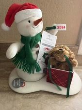 HALLMARK 2024 Wrapped In Joy Snowman with Sound and Motion NWT