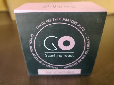  Millefiori Milano Go Car Air Freshener Refill. Fiori d'orchidea. Brand New!