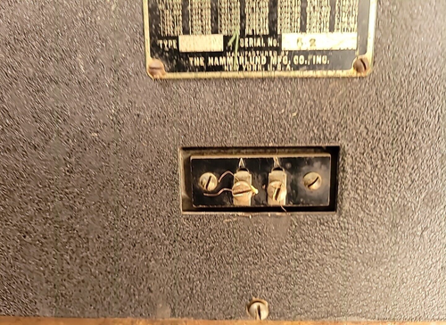 HAMMARLUND VINTAGE RADIO COMMUNICATION RECEIVER MFG SERIAL 52* 7108 - Picture 11 of 12