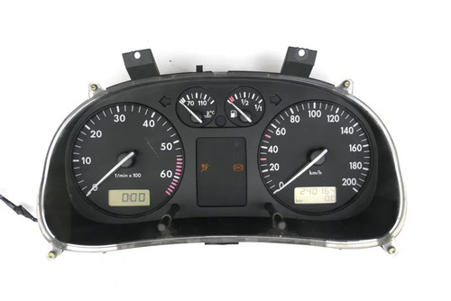 VW Polo 6N Tacho Tachometer Kombiinstrument 240.000km 6N0919860T 6N0919860R