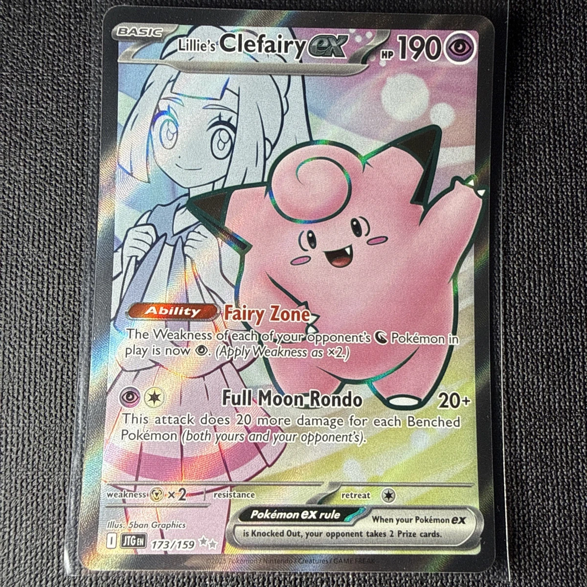 Lillie's Clefairy Ex 173/159 Sv09: Journey Together for sale | eBay