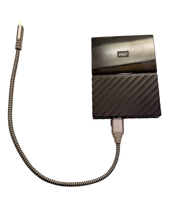 WD My Passport 2TB Portable External Hard Drive for Mac - WDBLPG0010BBK