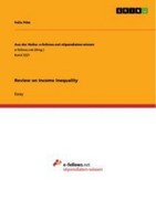 Review On Income Inequality Felix PüTz