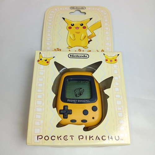 Pokemon Pocket Pikachu MPG-001 1998 Nintendo Pedometer Tamagotchi Style JPN NEW - Picture 2 of 10