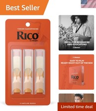 D  Addario Woodwinds - Rico Tenor Sax Reeds - Tenor Saxophone Reeds - Tenor Re...