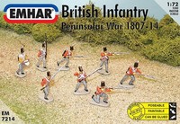 Emhar EM7214 - 1/72 Britische Infanterie - Neu