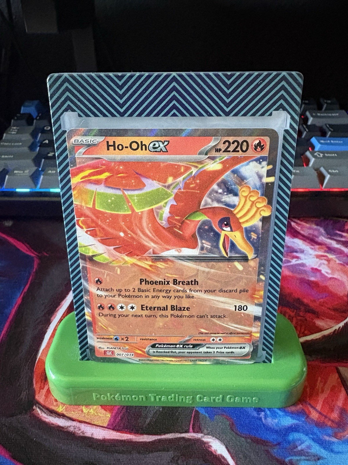 Pokemon TCG Ho-Oh EX CLC 007/034 - NM