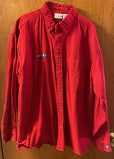 Vintage Toys R Us Red Embroidered Long Sleeve Staff / Employee Shirt XL-PREOWNED