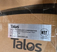 Talos 1042305-00 Talos Column 3-Way Draft Beer Tower, (3) Taps Chrome NEW