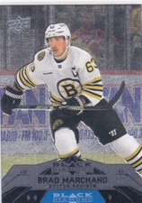 2023/24 UD EXTENDED..BRAD MARCHAND..BLACK DIAMOND..TRIPLE..# BD-30..BRUINS