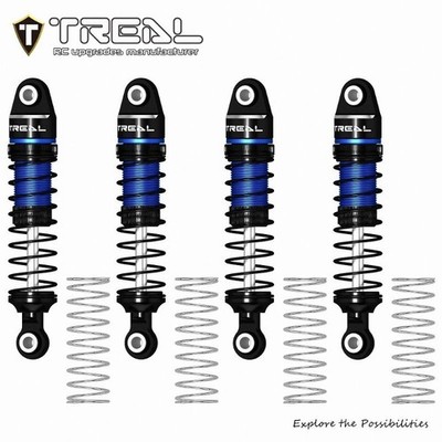TREAL TRX4M Shocks 53MM Oil-filled Threaded Damper Upgrades Compatible with T...