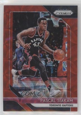 2018-19 Panini Prizm Choice Red Prizm 20/88 Pascal Siakam #83 6er