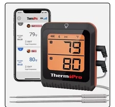 ThermoPro Wireless Meat Thermometer of 650FT, Bluetooth Dual Probes