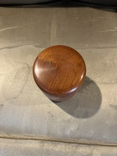 Solid Cherry Wood Round Keepsake Urn for Human/Pet Ashes - Beautiful Handcrafted