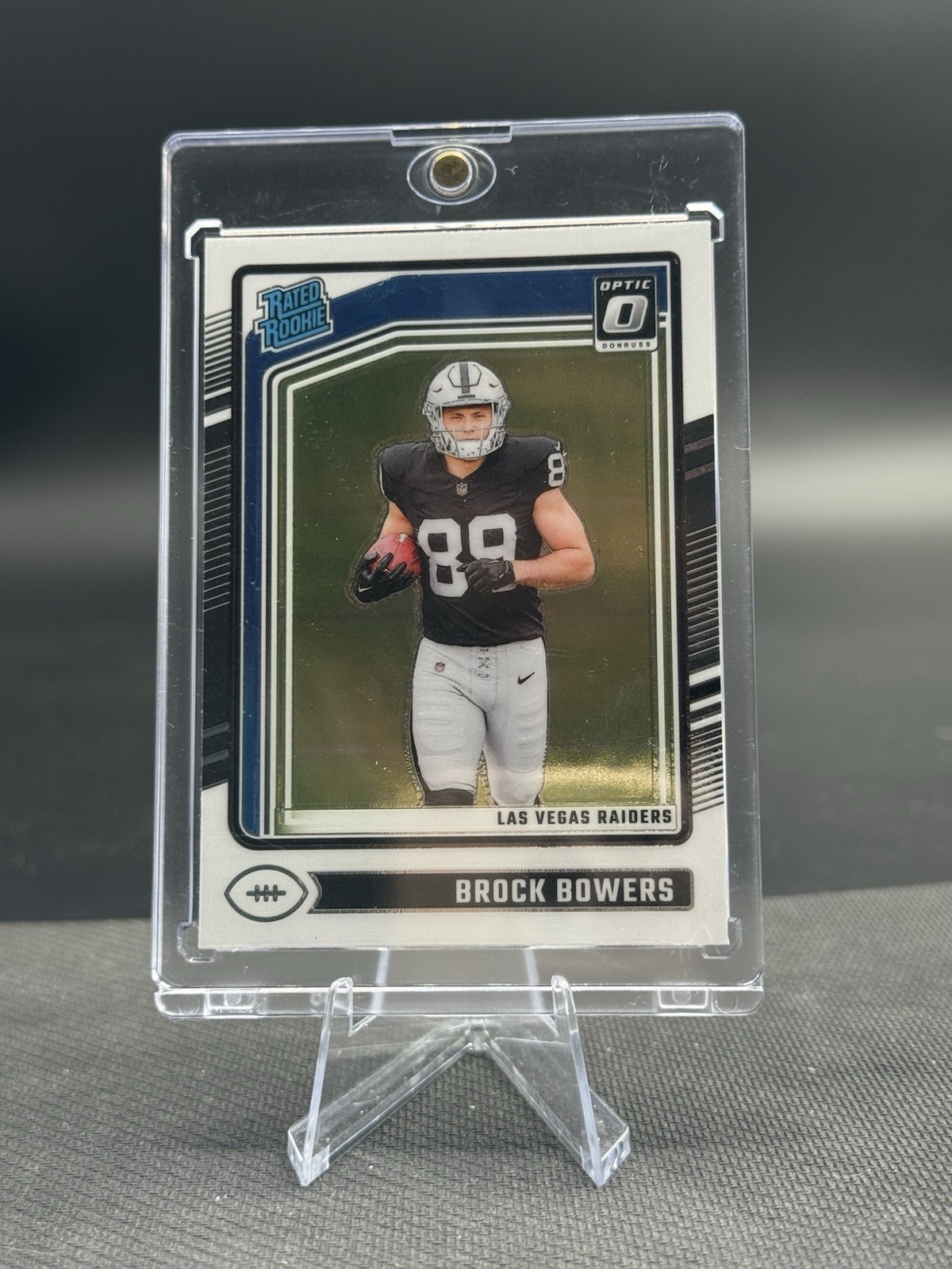 2024 Panini Donruss Optic - Rated Rookie Brock Bowers #215 (RC)