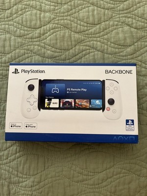PlayStation Backbone Mobile Gaming Controller (White) Lightning - New Open Box