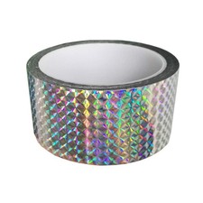 EACILLES Self-Adhesive Holographic Reflective Tape 2 inches wide by 164 feet 