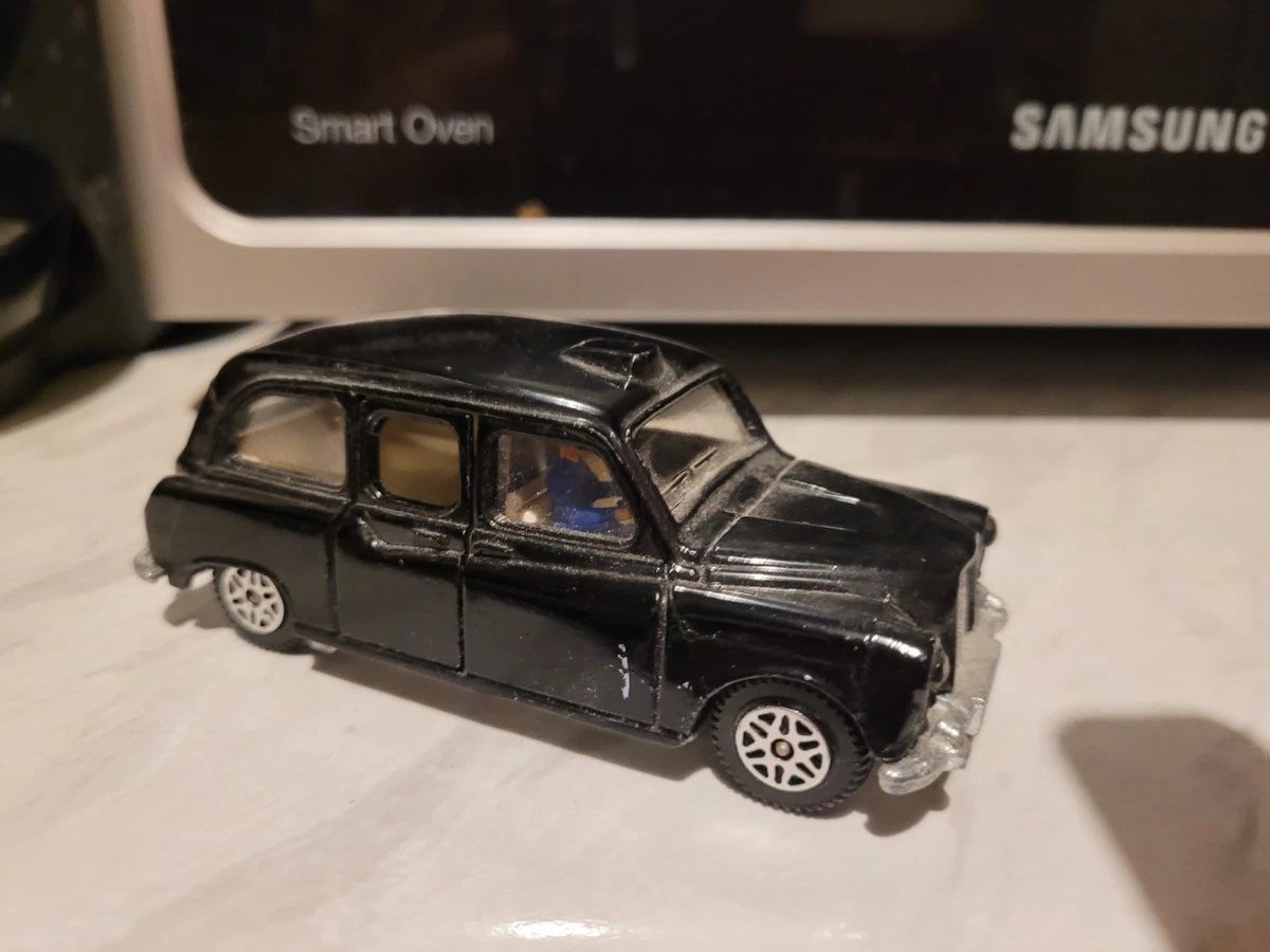 DINKY TOYS Taxi Londonien Ref 36G Prewar Lunette Ouverte Maroon Parfait