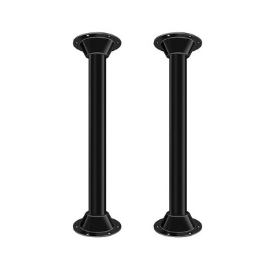 RV Table Base Mount & Legs, 27'' Aluminum, for Camper Dinette Tables