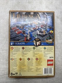 LEGO HEROICA ILRION #3874 COMPLETE SET, WITH INSTRUCTIONS & BOX, 2012