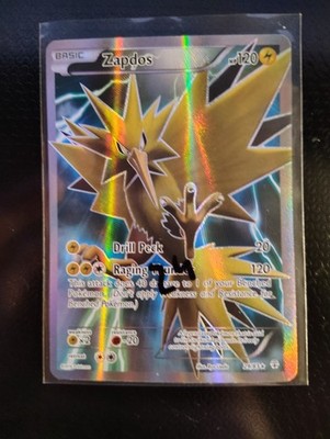 POKEMON TCG 2016 GENERATIONS #29/83 ZAPDOS HOLO - LP