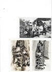 5 DIFFERENT RPPC REAL PHOTO ORVILLE EWING PRITCHETT CO ANIMALS WAGONS WEST LIVES — photo 2