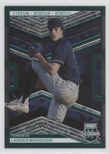 2023 Panini Elite Extra Edition Green Status 490/499 Landen Maroudis #134 16wa