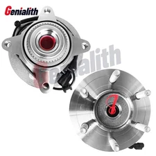 Pair (2) 4WD Front Wheel Hubs & Bearing 515046 for 2004 2005 Ford F-150 Heritage