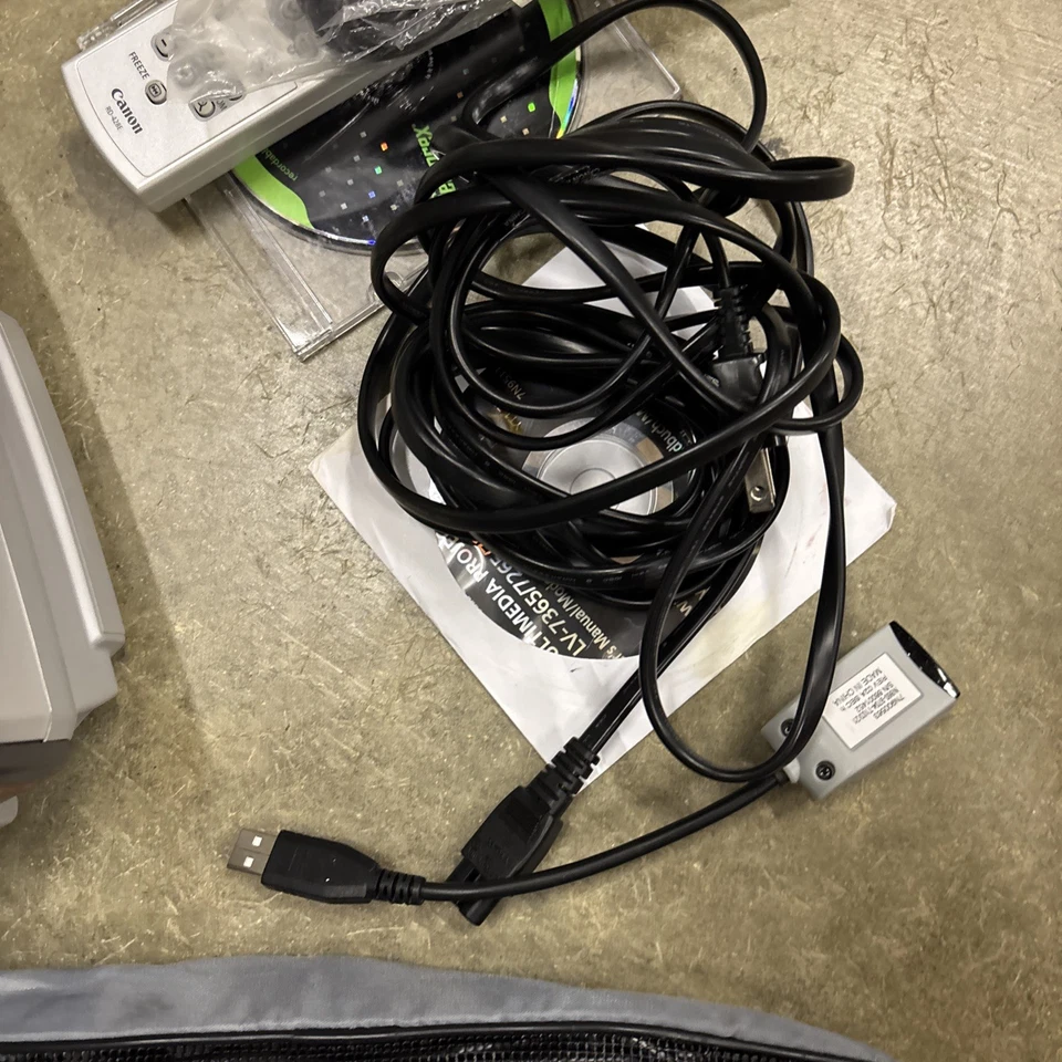 Проектор Canon LV-7365 с чехлом для переноски! 276 часов! - Изображение 4 из 4