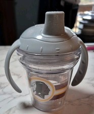 My First Tervis Washington Red Skins Sippy Cup Tumbler 6oz Clear Made In USA