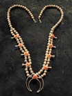 sterling silver squash blossom necklace — photo 1