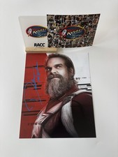 DAVID HARBOUR in-person signed autograph/autograph 20x25cm Black Widow